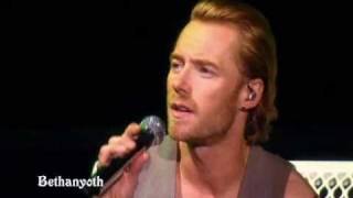 When you say nothing at all. Ronan Keating