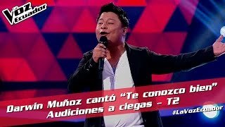 Te conozco bien. Darwin Muñoz, La Voz Ecuador